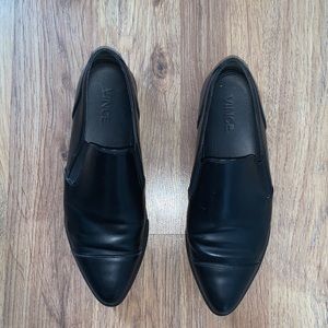Vince Black Slip On Runner